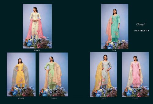 Praiksha By Ganga Cotton Salwar Suit Catalog